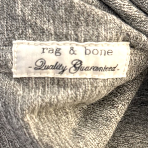 Rag & Bone Men’s long sleeve shirt Gray color SZ large Preowned great condition - Picture 6 of 6